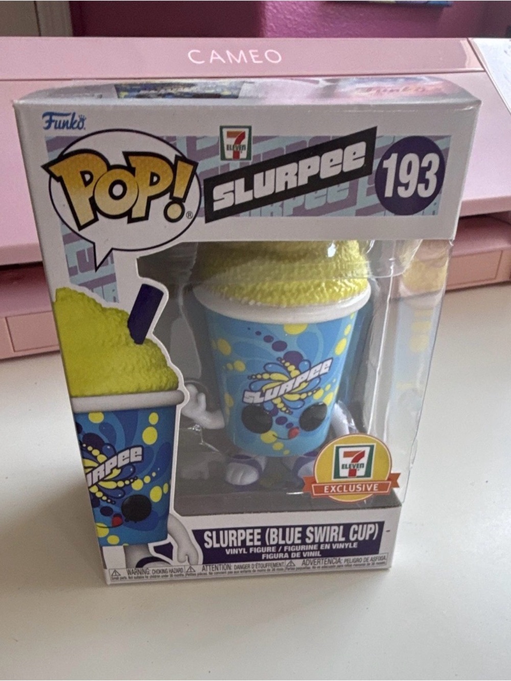 Funko Pop! Vinyl Figure 7-11 Slurpee Blue Swirl Cup 7-Eleven Exclusive #193